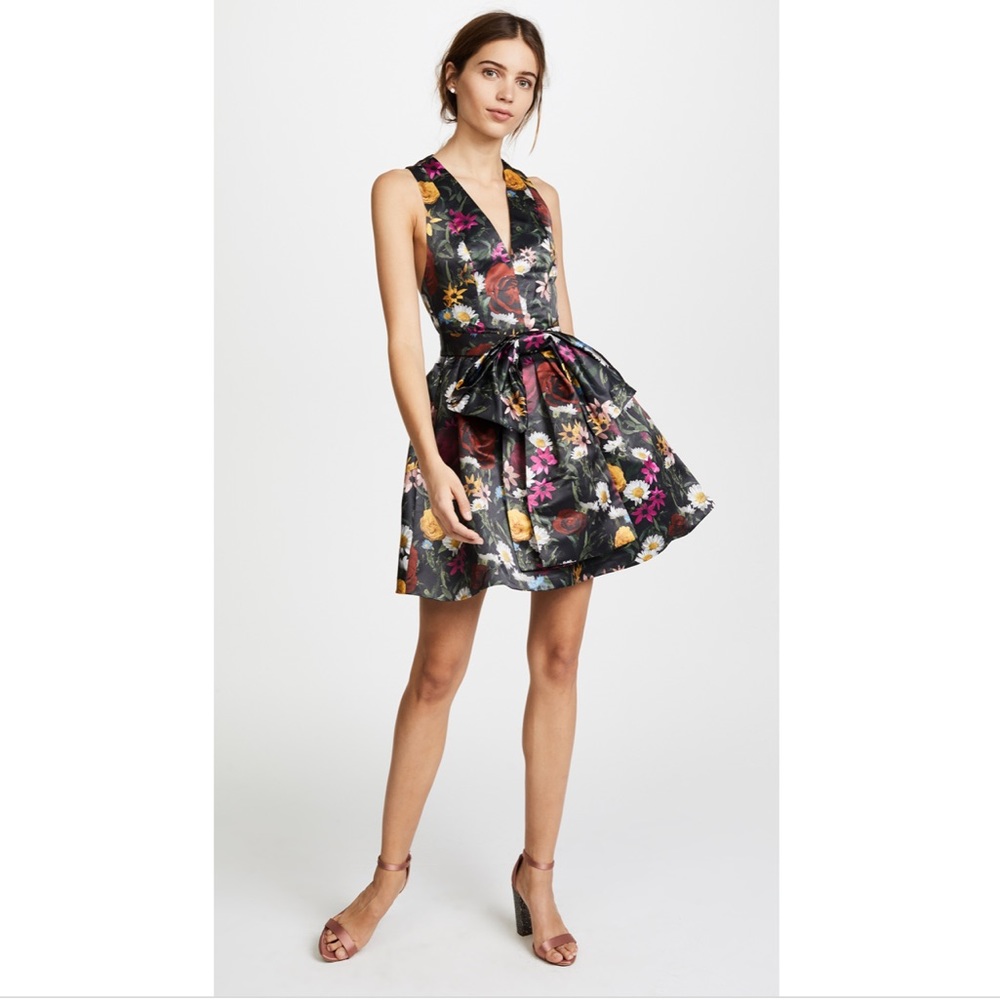 LAST CHANGE Daralee Bow Front Party Dress